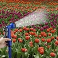 thumbnail image 2 of JHIJHOO Heavy Duty 75FT Expandable Water Hose with 9 Function Metal Spray Nozzle, 2 of 8