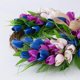 thumbnail image 3 of Front Door Artificial Hanging Wreath For Party Shop Window Decoration - 18, 3 of 5