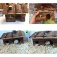 thumbnail image 4 of Hut and Chimney Small Pet Hidden in Dwarf Hamster Cage, 4 of 4
