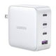 thumbnail image 1 of Cargador 4 Puertos Ugreen GaN 100W Carga Rápida Blanco, 1 of 4