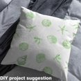 thumbnail image 2 of Homewish Sea Life Starfish Fabric by the Yard 1 Yard,Ocran Conch Shell Home Decor Fabric by the Yard,Green Kawaii Bow Knot Sewing Fabric For Girls Teens,Luxury Bedroom Decor, 2 of 6