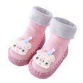 thumbnail image 2 of harmtty 1Pair Cartoon Baby Floor Socks Cartoon Warm Boots Anti-Slip Toddler Shoes for Infants, 2 of 7