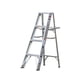 thumbnail image 1 of Escalera de Tijera Akron 77-13AL | De Aluminio | Altura 1.15m | 3 Peldaños | Uso Comercial (Tipo III) con Porta Cubeta de Aluminio, 1 of 3