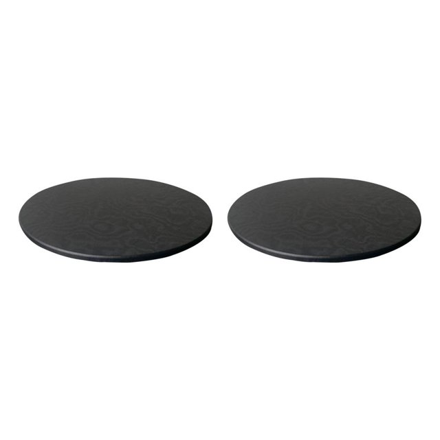 Moyic Mantel Mantel impermeable Protector elástico Color sólido No Wash Cover Home Kitchen Party Bar Negro Negro 2Conjunto