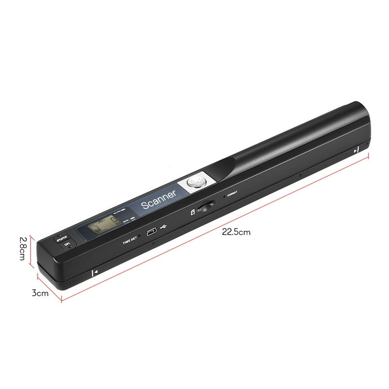 Portable Handheld Scanner, Wand Scanner for A4 Documents Pictures