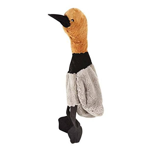 Grriggles & Zanies Jouets pour Chiens Sans Désordre Animal Sauvage Non Rembourré - Ensembles Aussi (Grand - 22 Pouces Canard)