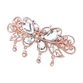thumbnail image 2 of QIQUWOHUL Crystal Rhinestone Mini Hair Bow Barrettes Clip Designer Fashion Hair Accessories For Women Girls Cool Birthday Gift, 2 of 4