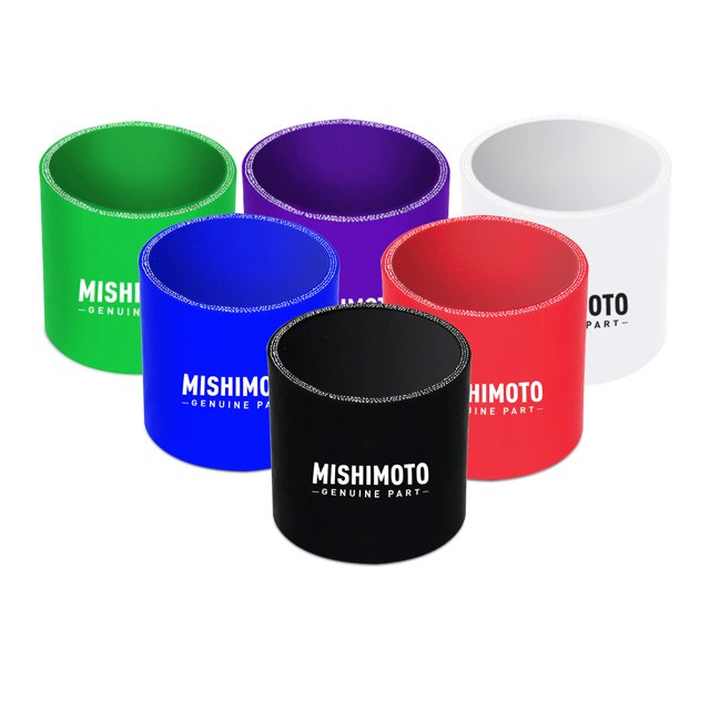 Acoplador recto Mishimoto 3"" negro