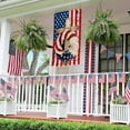 thumbnail image 6 of 12.5 x18 Inch American flags For Outside, Outdoor Garden Flags, 4th of July Patriotic Flags for Cemetery, Memorial Day Independence Day Watercolor Yard Outdoor Decoration (BLUE WHITE RED), 6 of 6