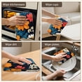 thumbnail image 5 of 6 Pcs Funny Kitchen Towels,Pioneer Flower Floral Print Pattern Microfiber Dish Towels,Kitchen Tea Towels,Kitchen Towel Set (18" X 26"), 5 of 7