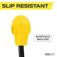 thumbnail image 6 of Iron Forge Cable RV Cord, Generator and RV Electrical Adapter Power Cord, 14-50P Male Plug to 6-50R Female, 1.5ft Plug Adapter - 10/3 STW Yellow, 6 of 6