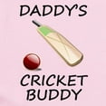 thumbnail image 2 of CafePress - Daddys Cricket Buddy Body Suit - Baby Light Bodysuit, Size Newborn - 24 Months, 2 of 4