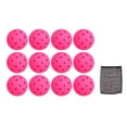 thumbnail image 2 of Pickleball Extérieur, 12 Pcs 74mm 40 Trous Ensemble de Pickleball Performance, 2 of 14