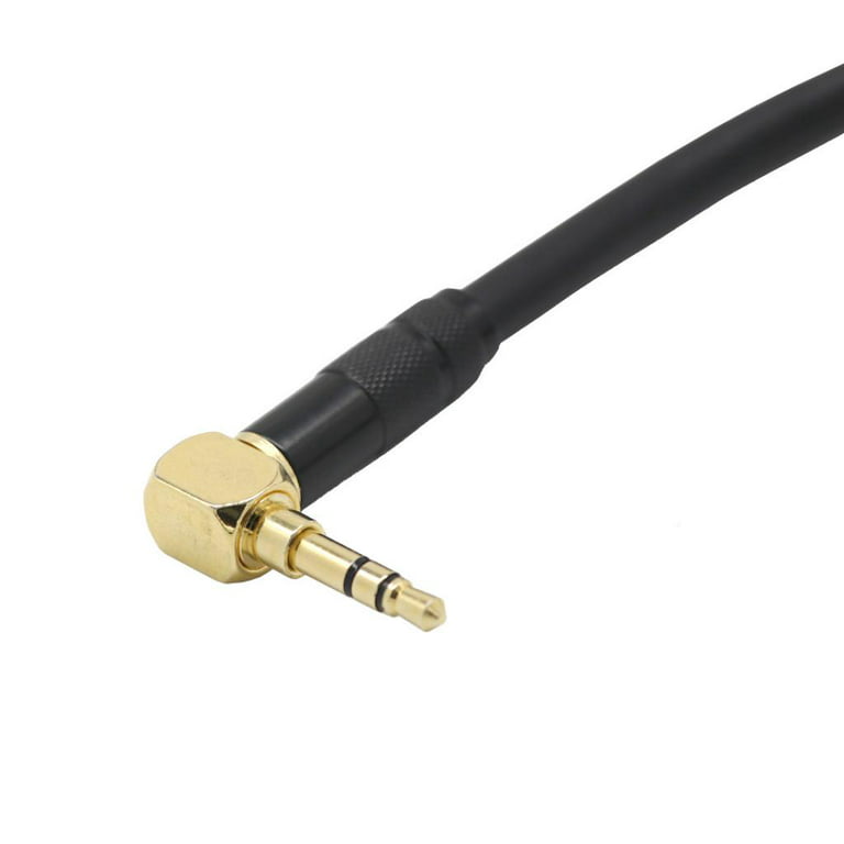 2 XLR Female to 3.5mm TRS Male Unbalanced Stereo Audio Cable – J&D