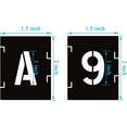 thumbnail image 2 of GHSDFBB 1 Inch Letter Stencils Symbol Numbers Craft Stencils, 42 Pcs Alphabet Stencils Letter Stencil Interlocking Stencil Kit Reusable Plastic Stencils Letters and Numbers Stencil Kit, 2 of 7