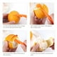thumbnail image 3 of Xihbxyly Pelador de Naranjas, Mango Curvo Ergonómico, Acero Inoxidable, Diseño Antideslizante, Herramienta Fácil de Pelar Frutas, Multiusos para Naranja, Limón y Pomelo, Utensilio de Cocina, Tamaño 1, 3 of 7