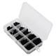 thumbnail image 1 of Kit De Tuercas De Tornillo Separador Hexagonal De Un Solo Paso Aislamiento Negro Varios Tamaños Sujetadores De 180 Piezas Para Una Reparación Precisa De La Maquinaria ANGGREK Otros, 1 of 8