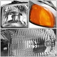 thumbnail image 3 of DNA Motoring For 99-06 GMC Sierra 1500 Yukon Factory Style Fluted Lens Headlights Bumper Lamp, 3 of 5