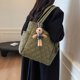 thumbnail image 4 of Bolso celosía diamantes Mujeres acolchadas gran capacidad Multi-Bolsas Chic Hobo Bag, 4 of 9