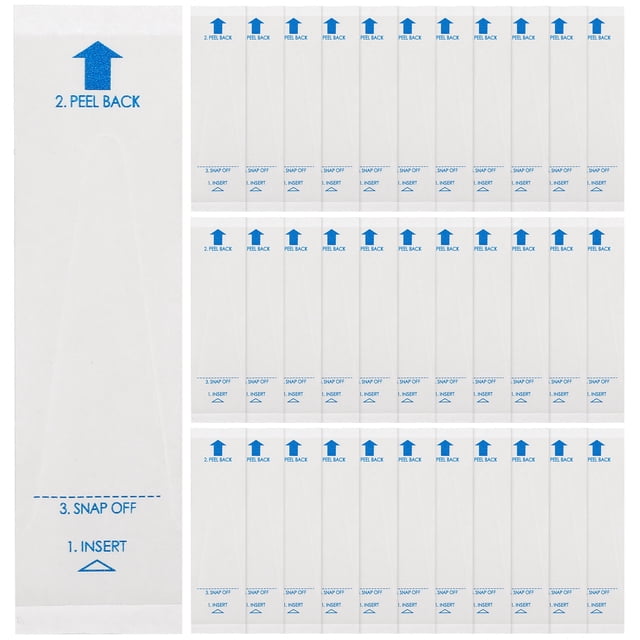 100 fundas protectoras desechables y estériles para sondas de termómetros digitales. Funda universal para termómetros electrónicos.