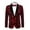 Red, variant on COOFANDY Mens Suits Velvet Blazer Slim Fit Tuxedo Jacket for Wedding