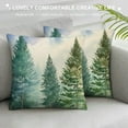 thumbnail image 3 of COMIO Birch Tree Pillow Covers Decorative Watercolor Mountain Pillow Covers Nature Forest Green Throw Pillow Covers Pillow Protectors with Hidden Zipper for Home Bedroom Decor, 3 of 5