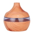 thumbnail image 1 of 300ML Wood Humidifier Cool Air Mist Oil Aroma Diffuser LED Colorful Night Light with USB Cable for Home Office Car Spa Yoga Kid's Room, 1 of 5