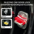 thumbnail image 7 of 4Pcs Car Door Lock Silencer Pads, Silicone Buffer Pads for Noise Reduction, Shock-Absorbing Protection Pads for Vehicle Door Locks, Easy Install Vibration Dampeners (Black, Yellow, Red), 7 of 7