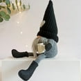 thumbnail image 3 of 2PCS Coffee Gnomes Plush Coffee Bar Decoration Gift, Knit Swedish Tomte Gnomes Scandinavian Figurine Dangle Leg Shelf Sitters Farmhouse Home Decor, 3 of 6