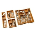 thumbnail image 2 of Seville Classics 4-Piece Bamboo Expandable Drawer Organizer and Box Set, 2 of 4