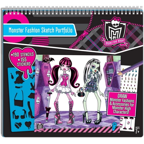 Monster High Sketch Book