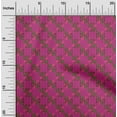 thumbnail image 2 of oneOoneViscoseChiffonMagentaFabricTribalQuiltingSuppliesPrintSewingFabricByTheYard42InchWide, 2 of 4