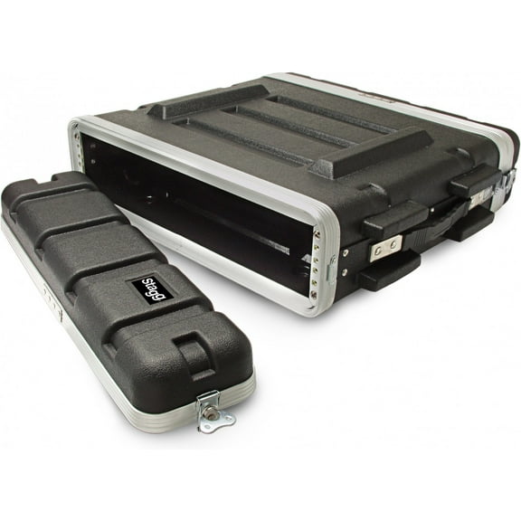 Stagg ABS-2U Hard Case for 2-Unit Rack