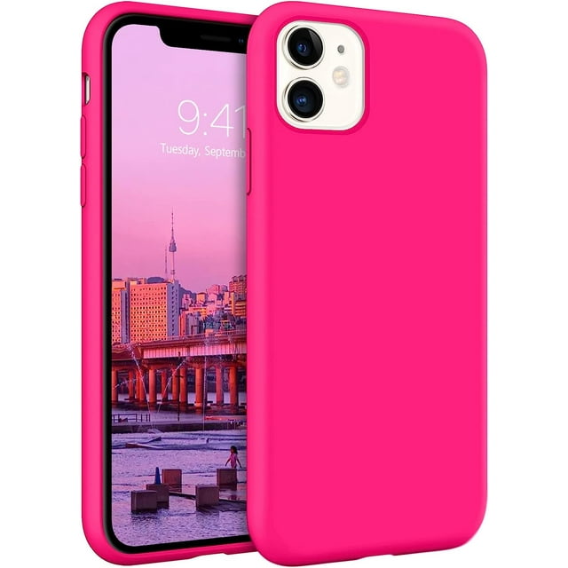 iPhone 11 Case, iPhone 11 Phone Case, Slim Fit Liquid Silicone Soft Gel