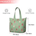 thumbnail image 4 of Green Christmas Tree Pattern Travel Tote Bags for Women Carry On,Large Weekender Bags for Women Travel,Multi Functional Duffle Bag for Work,Shopping,Sports, 4 of 5