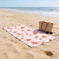 thumbnail image 6 of Quick Dry Sand Proof Beach Towel - 55x27.5in Lightweight Microfiber Travel Towel, Multi-Purpose for Swimming Pool, Gym, Sports, Camping Blanket, Compact Portable, 6 of 6
