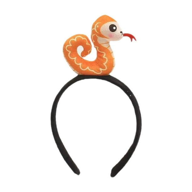 Accesorios Fotográficos Yinane Diadema de Serpiente Naranja Simple