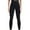 Black, variant on UPF 50+ Sun Protection Women's High Waist Workout Leggings for Yoga Running and Fitness Training XXL Black