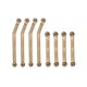 thumbnail image 1 of 8pcs Brass High Clearance Chassis Link Set Link Rod Linkage For Axial Ax24 1/24 Rc Crawler Car Upgr, 1 of 5
