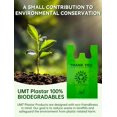 thumbnail image 2 of [Bolsas de plástico para camisetas] UMT Plastar reciclables compostables 500/caja, 2 of 7