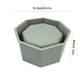 thumbnail image 4 of Bearachild Molde de silicona para maceta, herramientas de fundición DIY geométricas suculentas, molde para portavelas antiadherente Manual, suministros Jardín y Patio Tipo 2 Bearachild HA066474-02, 4 of 6