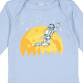thumbnail image 4 of Inktastic Space Outerspace Moon and Astronaut Boys or Girls Long Sleeve Baby Bodysuit, 4 of 5