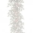 thumbnail image 4 of HGTV Home Collection by National Tree Company Pre-Lit Artificial Christmas Garland, White, Sea Coral , 100 Warm White LED Lights, 6 Feet, 4 of 5