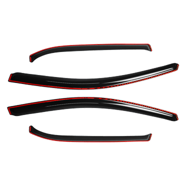 In-Channel Smoke Window Visors For 2010-2017 Chevy Equinox Sun Rain Guard  US