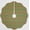 Green, variant on Roosters Christmas Tree Skirt By Penny's Needful Things (Black) (Scalloped)