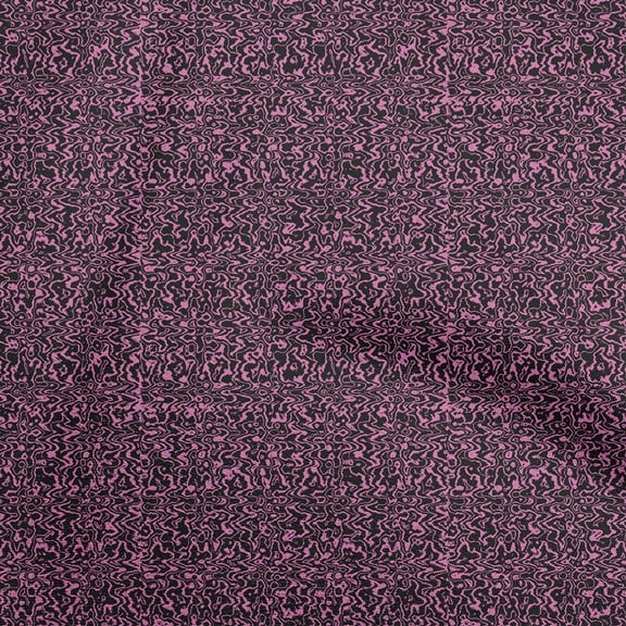 oneOone Polyester Spandex Black Fabric Block Diy Clothing Quilting Fabric Print Fabric By Yard 56 Inch Wide-JB