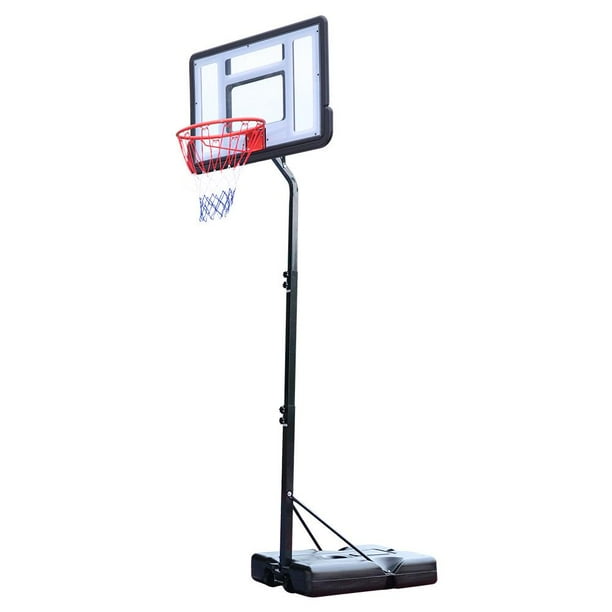 UBesGoo Portable 6.9' 8.5' Height Adjustable Basketball Goal System, Wheeled Basketball Hoop