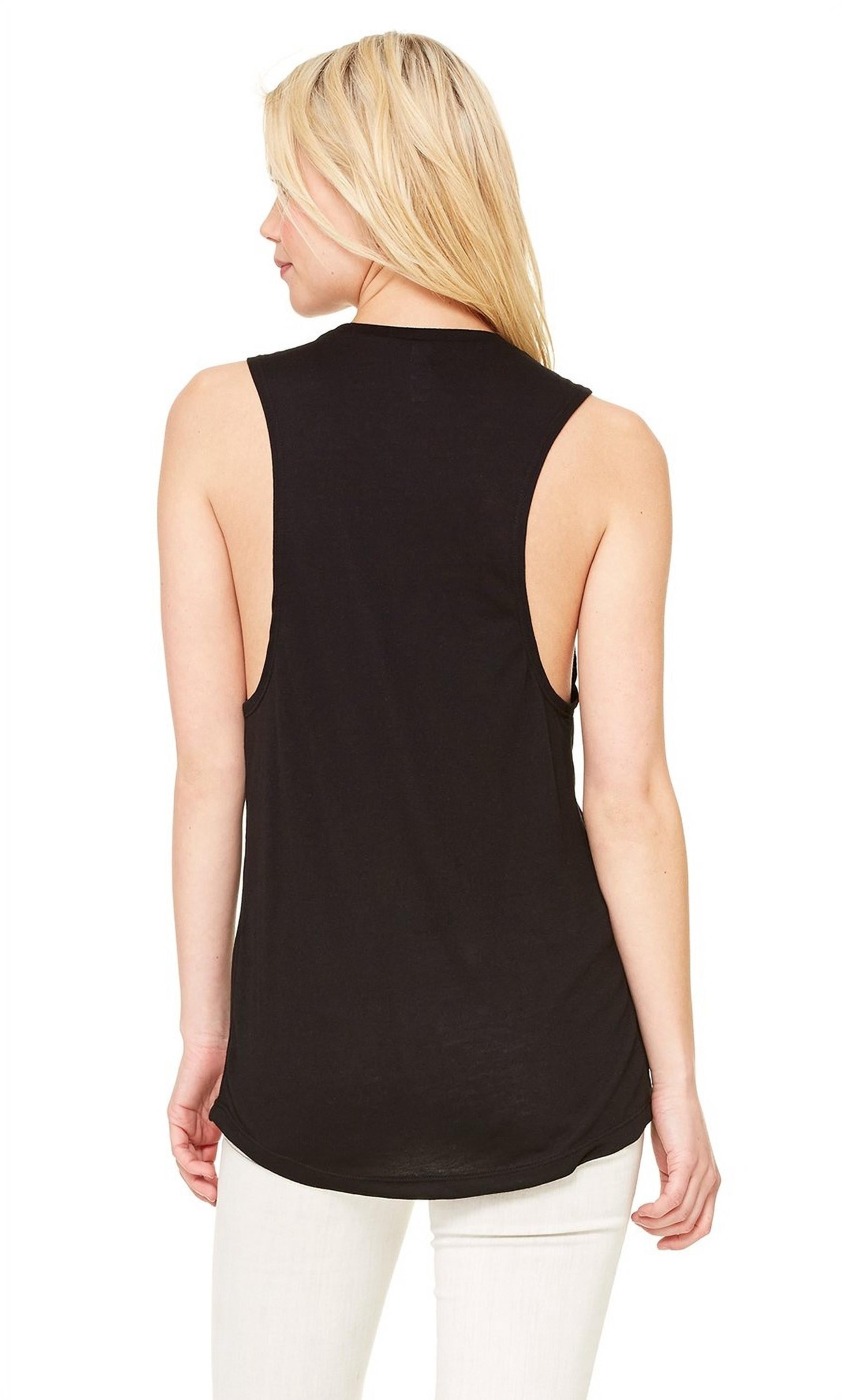 Women's Flowy Scoop Muscle T-Shirt