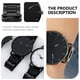 thumbnail image 4 of Reloj de pulsera de acero inoxidable Hombres Mira Reloj de cuarzo Reloj de moda Reloj único, 4 of 4