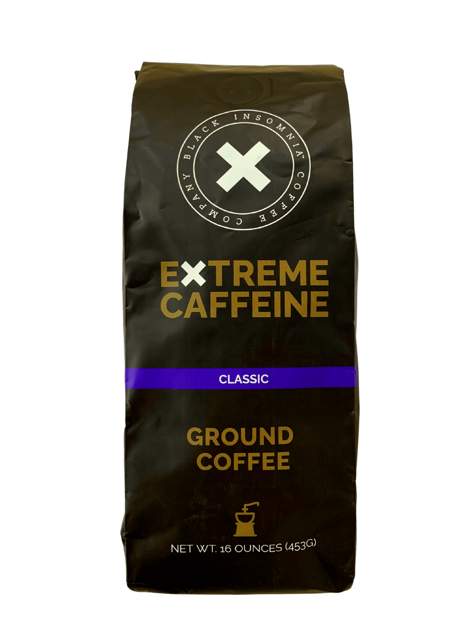 Black Insomnia Coffee Strongest Coffee in the World Classic Roast